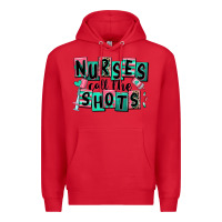 Red nurses call the shots Premium Hoodie - RanaPortraitStore