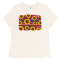 Bone cinco de mayo sunflower background Ladies Tee - Artiststas