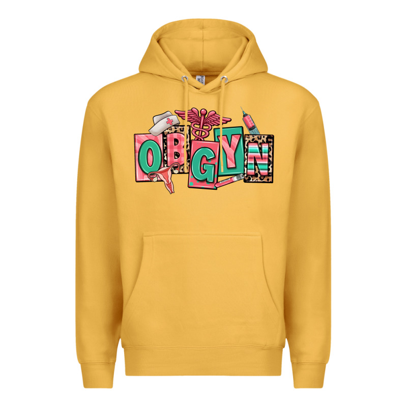 Obgyn Nurse Premium Hoodie by RanaPortraitStore | Teevron