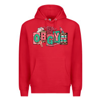 Red obgyn nurse Premium Hoodie - RanaPortraitStore