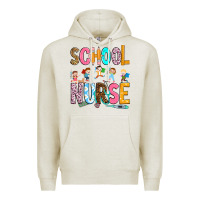 Oatmeal Heather school nurse Premium Hoodie - RanaPortraitStore