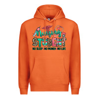 Carrot nursing student no sleep no money no life Premium Hoodie - RanaPortraitStore