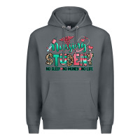 Rock nursing student no sleep no money no life Premium Hoodie - RanaPortraitStore