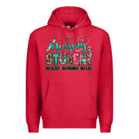 Cardinal nursing student no sleep no money no life Premium Hoodie - RanaPortraitStore