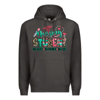 Smoke nursing student no sleep no money no life Premium Hoodie - RanaPortraitStore