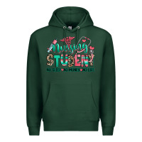 Sports Green nursing student no sleep no money no life Premium Hoodie - RanaPortraitStore