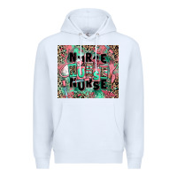 White nurse Premium Hoodie - RanaPortraitStore