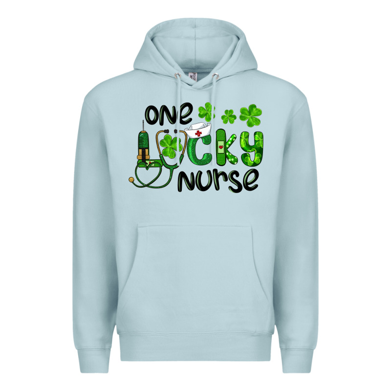 One Lucky Nurse Premium Hoodie by RanaPortraitStore | Teevron