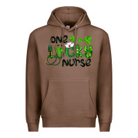 Chestnut one lucky nurse Premium Hoodie - RanaPortraitStore