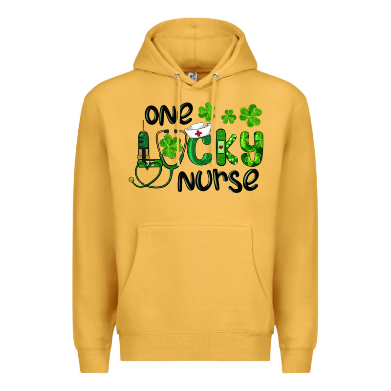 One Lucky Nurse Premium Hoodie by RanaPortraitStore | Teevron