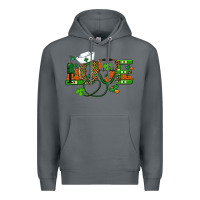 Rock st patricks day love nurse Premium Hoodie - RanaPortraitStore