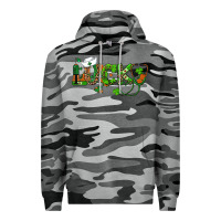 Slate Camo st patricks day lucky nurse Premium Hoodie - RanaPortraitStore