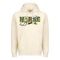 Sandshell st patricks day nurse Premium Hoodie - RanaPortraitStore