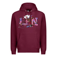 Burgundy valentines day lpn Premium Hoodie - RanaPortraitStore