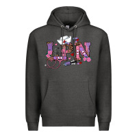 Charcoal Heather valentines day lpn Premium Hoodie - RanaPortraitStore