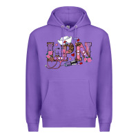 Purple valentines day lpn Premium Hoodie - RanaPortraitStore