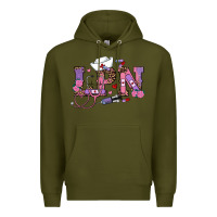 Army Green valentines day lpn Premium Hoodie - RanaPortraitStore