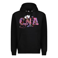 Black valentines day cna Premium Hoodie - RanaPortraitStore