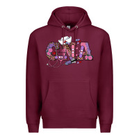 Burgundy valentines day cna Premium Hoodie - RanaPortraitStore