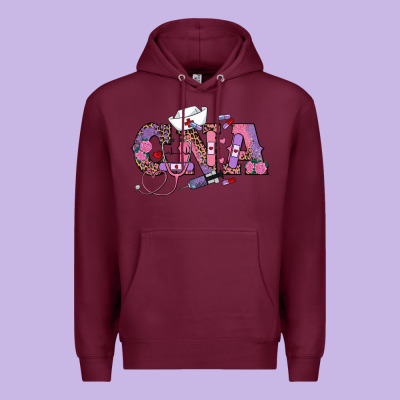 Valentines Day Cna Premium Hoodie Designed By Ranaportraitstore