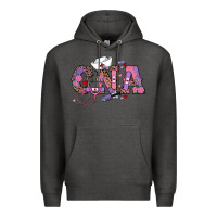 Charcoal Heather valentines day cna Premium Hoodie - RanaPortraitStore