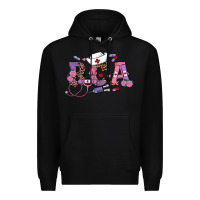 Black valentines day Premium Hoodie - RanaPortraitStore