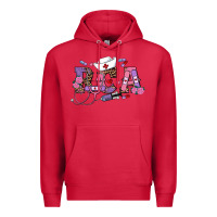Cardinal valentines day Premium Hoodie - RanaPortraitStore