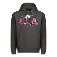 Charcoal Heather valentines day Premium Hoodie - RanaPortraitStore
