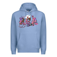 Colony Blue valentines day Premium Hoodie - RanaPortraitStore