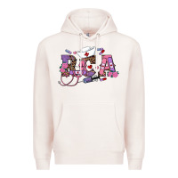 Pale Pink valentines day Premium Hoodie - RanaPortraitStore