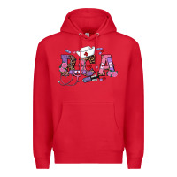 Red valentines day Premium Hoodie - RanaPortraitStore