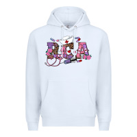 White valentines day Premium Hoodie - RanaPortraitStore