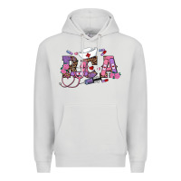 Dove Grey valentines day Premium Hoodie - RanaPortraitStore
