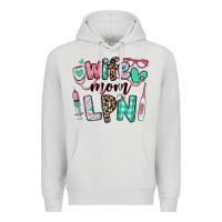 Dove Grey wife mom lpn licensed practical nurse Premium Hoodie - RanaPortraitStore