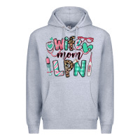 Heather Grey wife mom lpn licensed practical nurse Premium Hoodie - RanaPortraitStore