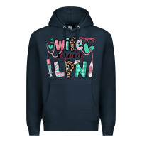 Navy wife mom lpn licensed practical nurse Premium Hoodie - RanaPortraitStore