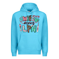 Ocean Blue wife mom lpn licensed practical nurse Premium Hoodie - RanaPortraitStore
