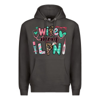 Smoke wife mom lpn licensed practical nurse Premium Hoodie - RanaPortraitStore