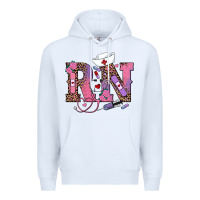 White valentines day rn registered nurse Premium Hoodie - RanaPortraitStore