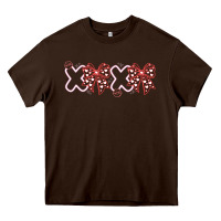 Chocolate Brown You Are Lovey Heavy Core Tee - CowhideDigitalArt