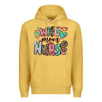 Antique Gold wife mom nurse Premium Hoodie - RanaPortraitStore