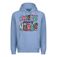 Colony Blue wife mom nurse Premium Hoodie - RanaPortraitStore