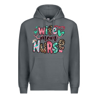 Rock wife mom nurse Premium Hoodie - RanaPortraitStore