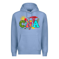Colony Blue cna summer Premium Hoodie - RanaPortraitStore