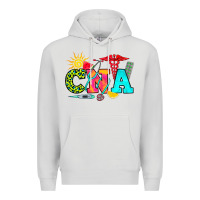 Dove Grey cna summer Premium Hoodie - RanaPortraitStore