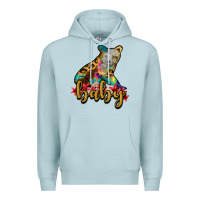 Blue Mist baby bear Premium Hoodie - RanaPortraitStore