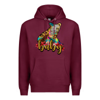 Burgundy baby bear Premium Hoodie - RanaPortraitStore