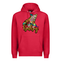 Cardinal baby bear Premium Hoodie - RanaPortraitStore