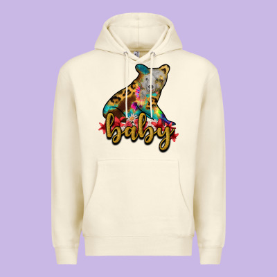Baby Bear Premium Hoodie Designed By Ranaportraitstore