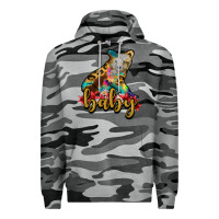 Slate Camo baby bear Premium Hoodie - RanaPortraitStore
